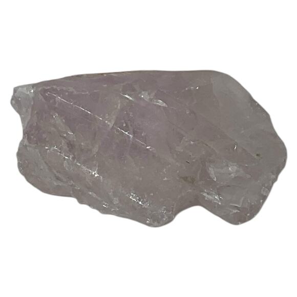 Pink Translucent Art Glass Cullet Glowing Manganese Slag Glass #5GM58 - Picture 6 of 7